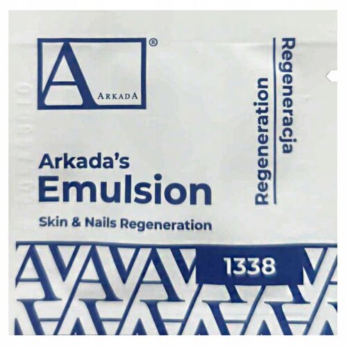 Arkada Kojąca Emulsja Odżywka Do Skórek i Paznokci Dłoni i Stóp Próbka 3 ml