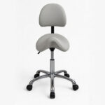 MEDIZIO Krzesło „siodło” z oparciem