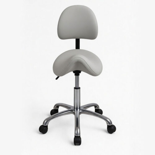 MEDIZIO Krzesło „siodło” z oparciem