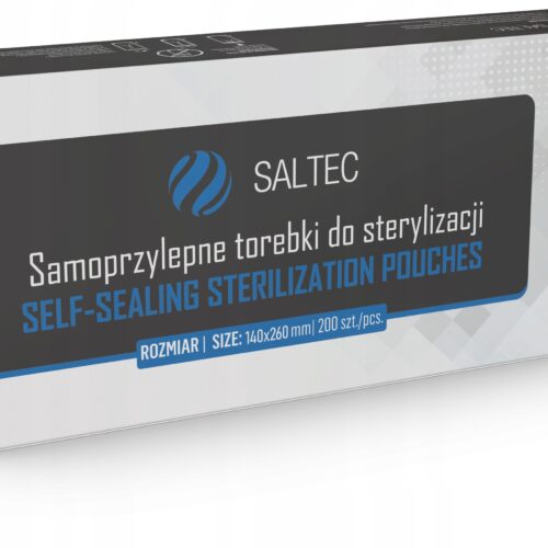 SALTEC Torebka do sterylizacji papierowo-foliowa 140x260 mm 200 szt.