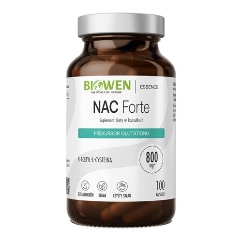 Biowen NAC 800mg Forte 100 kaps.