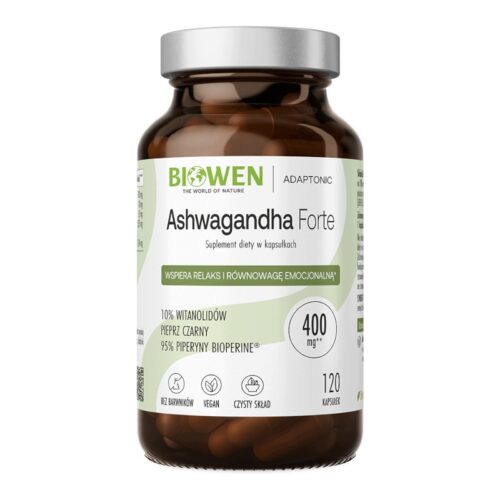 Biowen Ashwagandha Forte 120 kapsułek